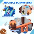 thumbnail image 6 of Gymax Pirate Themed Inflatable Bounce Castle with Large Jumping Area & 735W Blower, 6 of 10