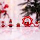 thumbnail image 4 of Las figuras de adornos para árbol de Navidad están hechas de madera de calidad, belleza duradera en interiores o exteriores. Se pueden colocar en el árbol de Navidad, se pueden usar como ace, 4 of 5