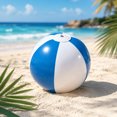 thumbnail image 4 of Inflatable Beach Balls, Versatile Pvc Plastic Outdoor Water Play Balls for Pool Party, Picnic, with Eye-Catching Patterns, Beach Toys for Kids and Adults, for Outdoor Activities, 4 of 7