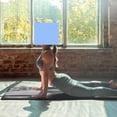 thumbnail image 5 of 1/2-Inch High Density Exercise Yoga Mat with Strap | Multiple Options Gray,Yoga Mat, 5 of 6