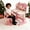 Pink #5, variant on Floseru Kids Table and Chairs Set 5-16,Height Adjustable Children Study Desk Chair Set,Multifunctional Writing Desk Table with Drawer,Bookstand,Ergonomic Learning Drawing Table for Girl Boy