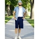 thumbnail image 2 of Pack de 2 Shorts Hombre Casual Cintura Ajustable Detalles Texturizados Diseño Moderno, 2 of 5