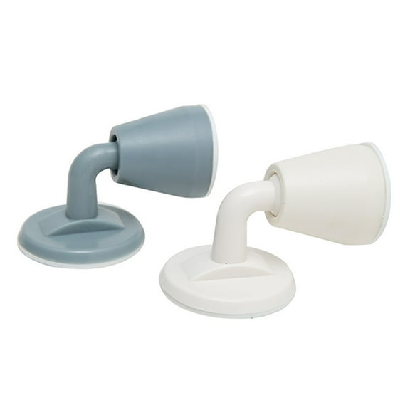 WHAMVOX  Wall Protector for Bedroom Anti-collision Door Suction Decorative Stoppers Office White