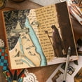 thumbnail image 6 of Misright Retro Egyptian Patterned Sticker Scrapbooking Decorative Paper For Journal, 6 of 9