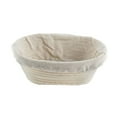 thumbnail image 5 of PRAETER 8.3*5.9*3.15" Oval Bread Fermentation Basket with Inner Lining, Rattan Woven Bread Proofing Basket, 5 of 13