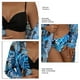 thumbnail image 4 of Traje de baño con estampado floral,Bikini de 3 piezas para mujer Bikini con estampado floral Traje de baño para mujer Salida de alta intensidad, 4 of 4