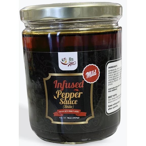 Rahama Market- Shito, Mild Infused Pepper Sauce 16oz