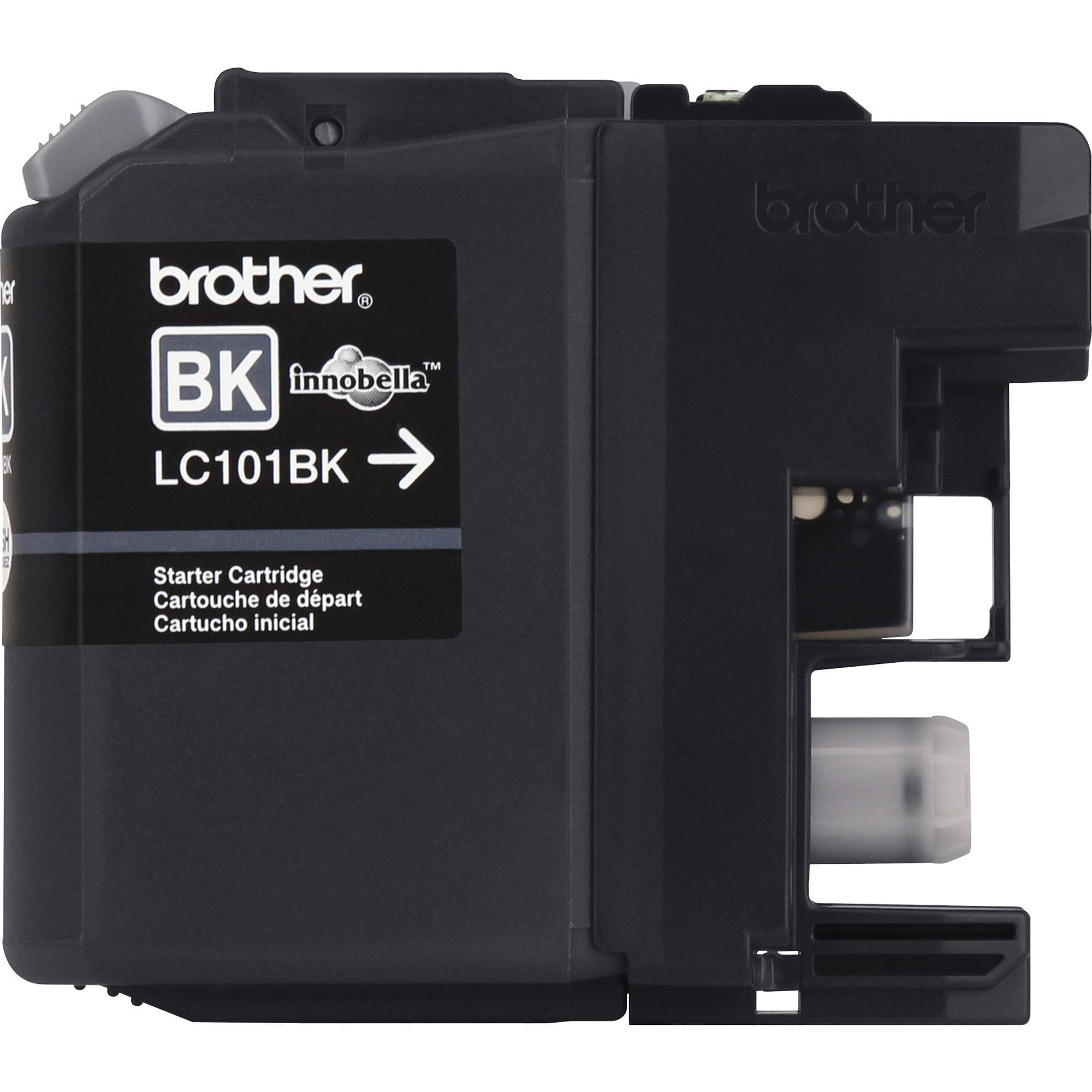 Brother Genuine LC101BK Standard-yield Black Printer Ink Cartridge -  