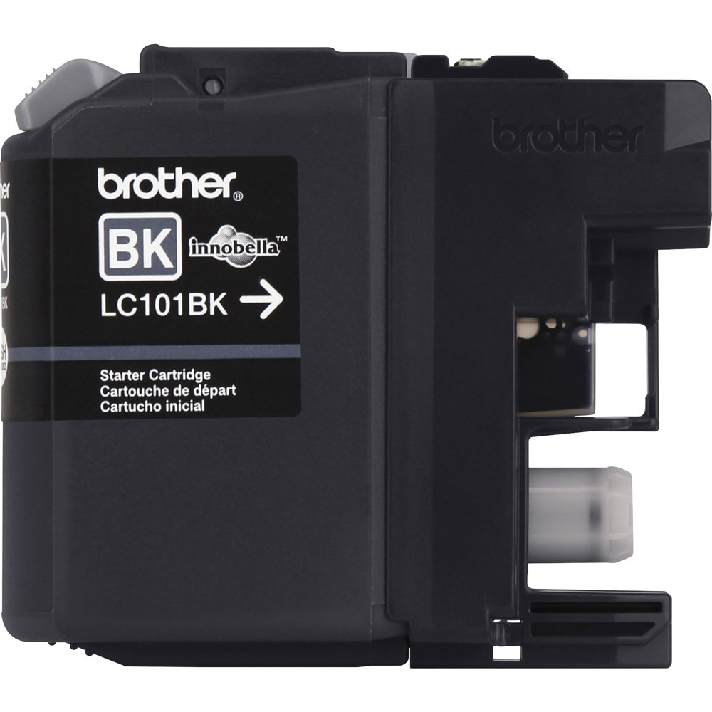 Brother Genuine Standard Yield Black Ink Cartridge, LC101BK