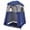 w/Shower Bag-BLUE/GREY, variant on KingCamp Shower Tent, Pop Up Camping Privacy Tent, Portable Waterproof Dressing Changing Room Easy Setup, Toilet Tent with Carry Bag for Beach, Camping, Hiking, Black