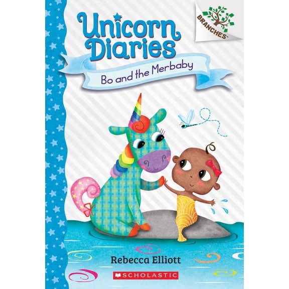 Pre-Owned Bo and the Merbaby: A Branches Book (Unicorn Diaries #5): Volume 5 (Paperback) 1338745549 9781338745542