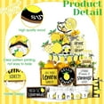 thumbnail image 4 of 24 Pcs Summer Lemon Tiered Tray Decor Set Farmhouse Wood Summer Table Decorations Rustic Lemon Wooden Table Signs Summer Tiered Tray Decor for Home Kitchen Shelf Tabletop Graduation Gifts, 4 of 8
