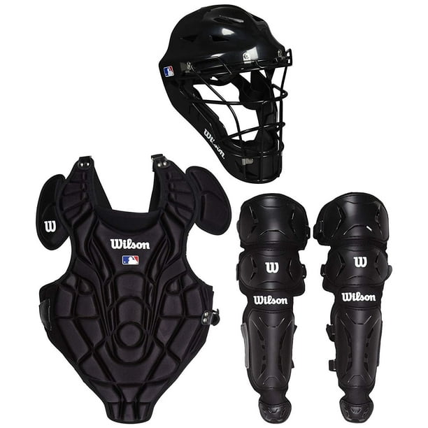 Wilson EZ Gear Catcher's Equipment Kit Youth Large/Extra Large, Ages 7
