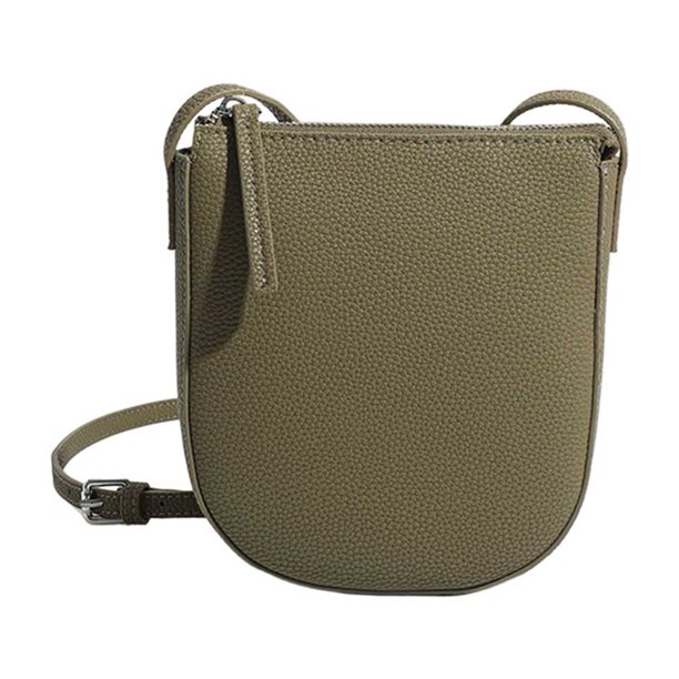 Bolso Bandolera Bolsa bandolera de cuero genuino Monedero con correa ajustable Simple informal para el trabajo Tmvgtek Para Estrenar