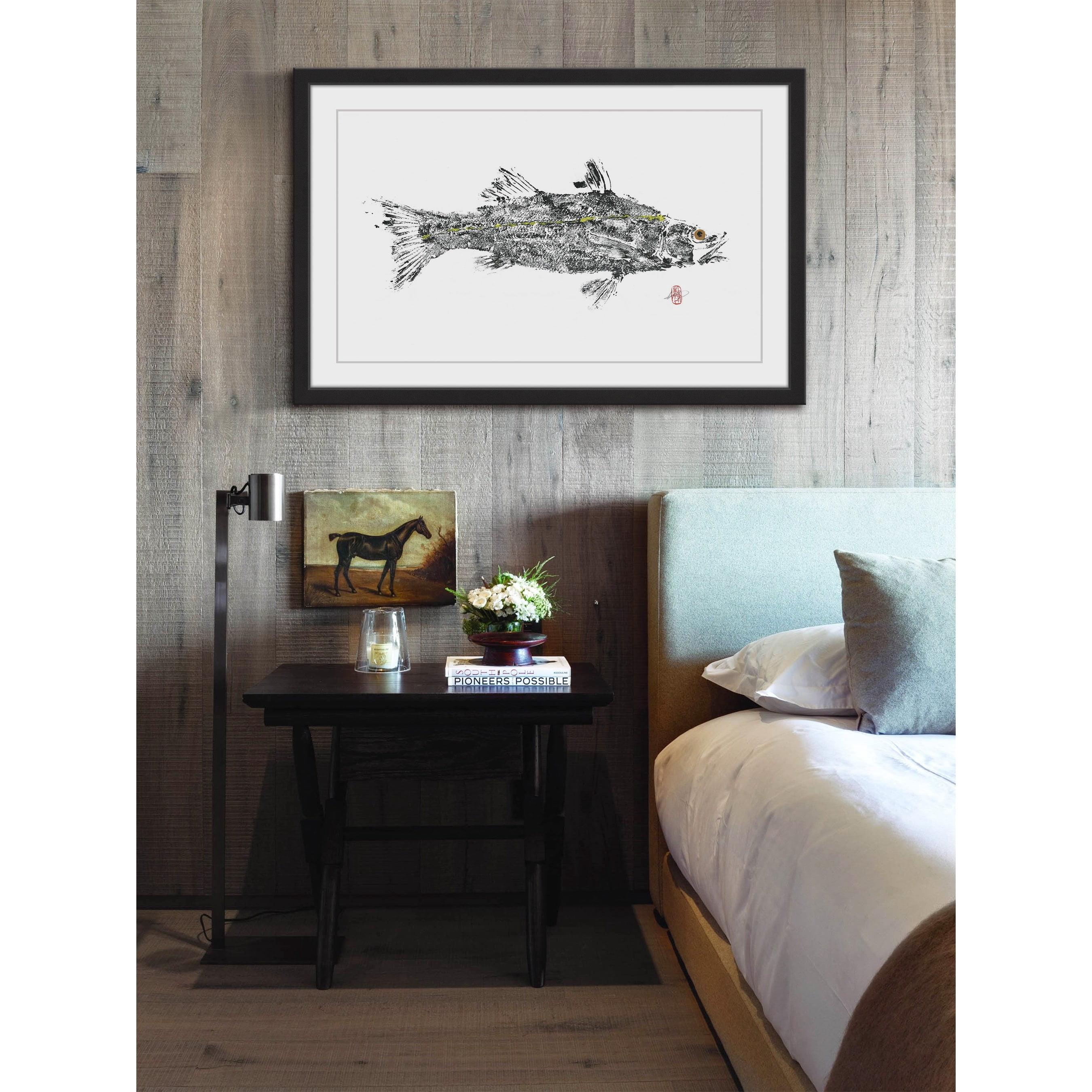 Snookie Framed Painting Print