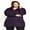 Deep Purple, variant on Avenue Women's Plus Size Multi Stitch Fully Lined Zip Up Quilted Coat