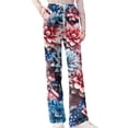 thumbnail image 4 of Womens Comfy Lounge Pants Loose Yoga Pant Drawstring Soft Pajama Pants with Pockets Regular and Plus Size, 4 of 5