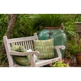 thumbnail image 3 of 18" x 18" Simply Daisy Daisy May's Garden Indoor/Outdoor Pillow, Apple Green Qty 1, 3 of 6