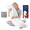 White, variant on ZonLi Body Pillow for Adults Side Sleeper & Pregnancy - Memory Foam Insert Long Body Pillow 20 x 54 Inch with Washed Cotton Pillowcase, White