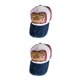 thumbnail image 1 of Sonducket Men Peaked Cap Fashion Sports Adjustable Outdoor Walking Washable Riding Protection Hat Visor Camping Baseball Sun rojo azul oscuro 2piezas Sonducket CBP012207, 1 of 5