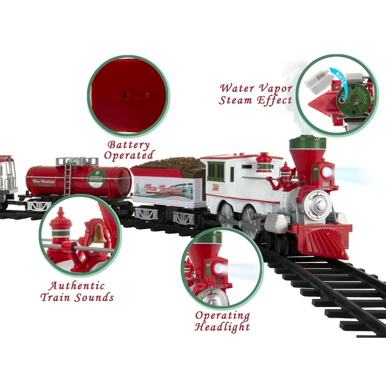 Lionel Winter Wonderland Battery Operated Train Set with Remote