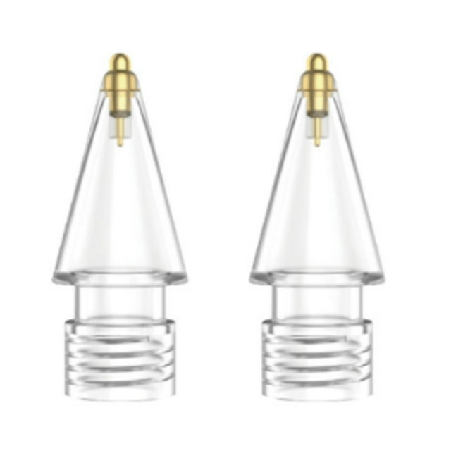 2 Pcs Pencil Tips compatible for Apple Pencil 2nd/1st Gen,Metal Wear-Resistant Tips, Precise Control