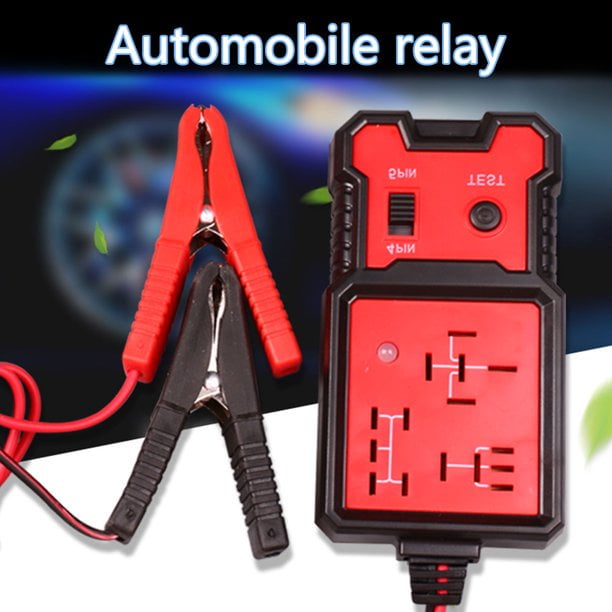Electronic Automotive Relay Tester 12V Auto Car Diagnostic Battery Checker Tool 