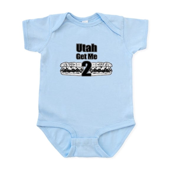 CafePress - Utah Get Me Two! Infant Bodysuit - Baby Light Bodysuit, Size Newborn - 24 Months