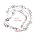 thumbnail image 3 of Egirl Jewelry Cool Hollow Star Pendant Necklace Fashion Pearls Star Choker Necklace for Women Punk Accessories, 3 of 7