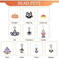 thumbnail image 3 of 10 Set Beads Animals Keychain Kit Theme Ultimate Bead Pets Backpack Keychain Kit Bead Pet Keychains Bag Charms, 3 of 7