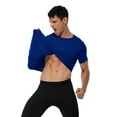 thumbnail image 4 of Xmarks Men's Athletic Compression Shirts Short Sleeve Workout Running T-Shirt Slimming Sports Baselayer Tee Tops Athletic Dry Fit Shirt Short Sleeve Muscle Shirts, S-3XL, 4 of 8