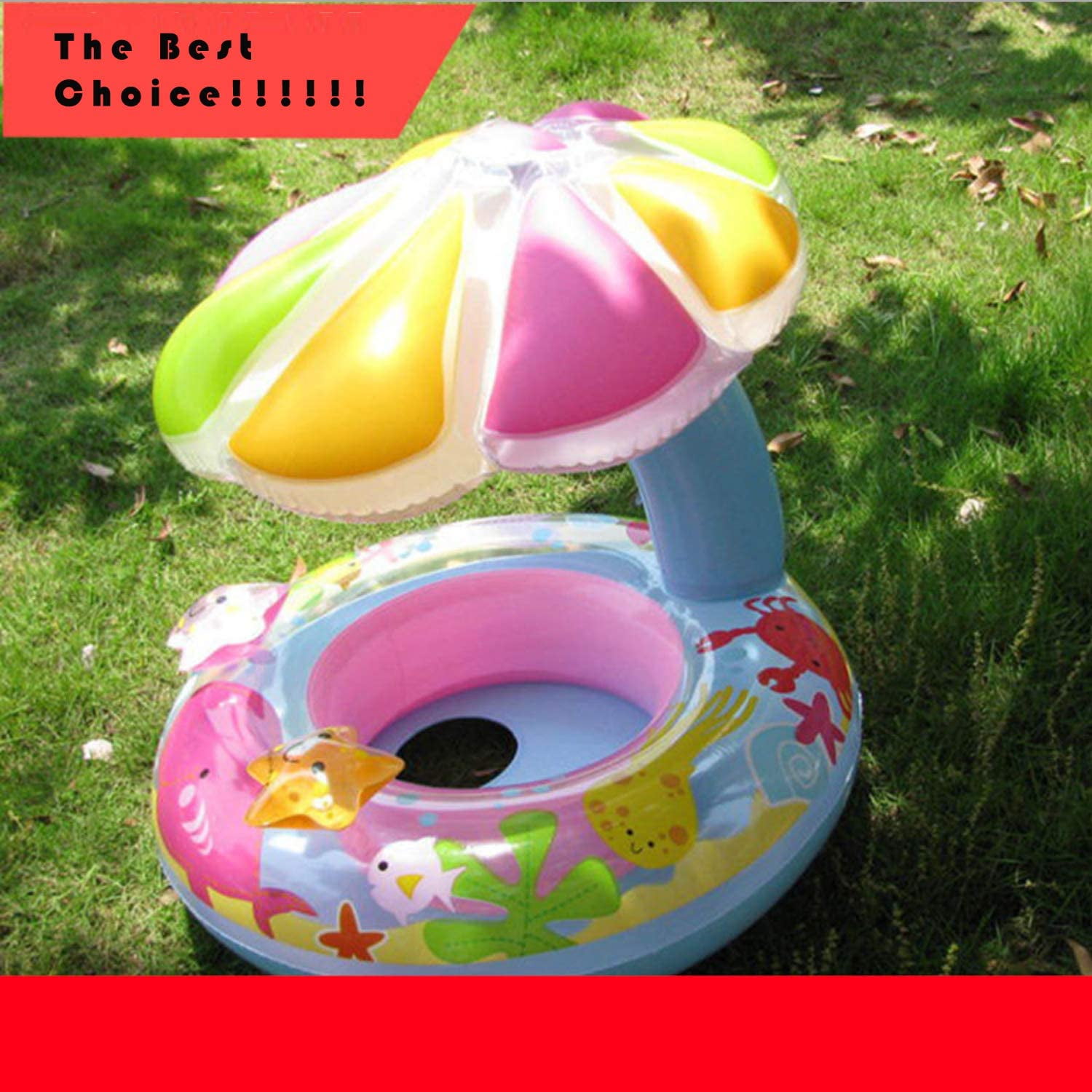 Hengyun1 Baby Swim Ring Inflatable Baby Swim Ring With Swim Seat Baby Swim Baby Swim Trainer Baby Float Swim Tire Inflatable Swim Tire Toddler