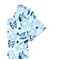 thumbnail image 3 of Bluey Girls Print Skater Dress with Short Sleeves, Sizes 4-12, 3 of 3