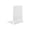 White, variant on ShaoXinWan Metal Shelf Bookend Dividers, Solid Anti Slip Book Stopper For Magazines And Docs, Storage Rack For Household Shelving Zones & Indoor Office Desks