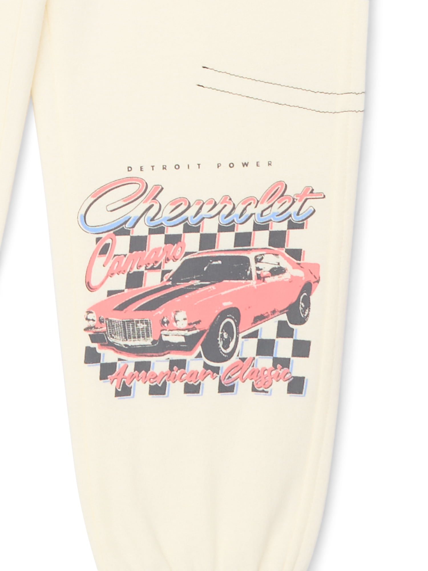 Chevy Camaro Boys Fleece Graphic Sweatshirt and Jogger Pants Set, 2-Piece, Sizes 4-18