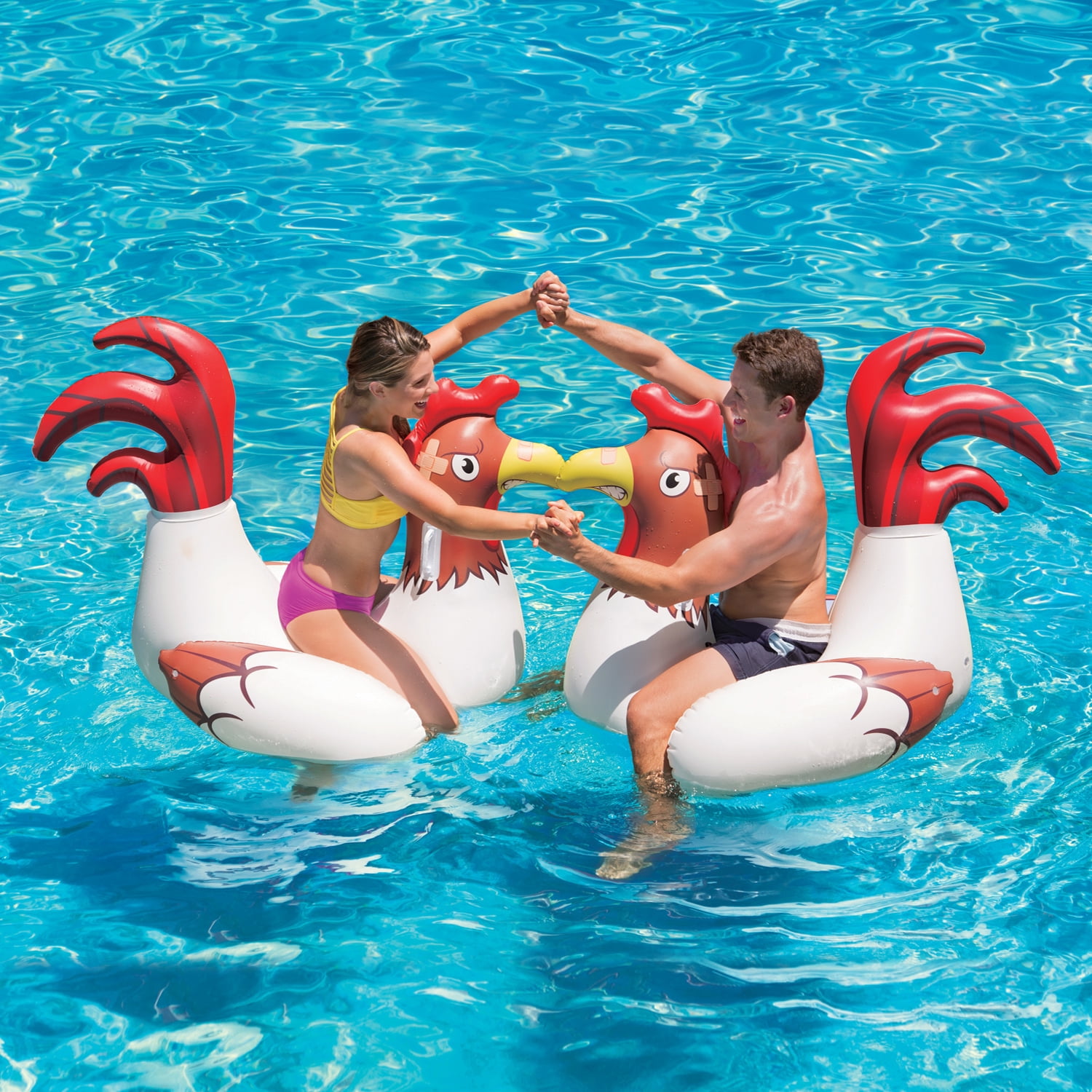floating bull pool toy