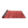 thumbnail image 2 of Ahgly Company Indoor Square Oriental Red Industrial Area Rugs, 3' Square, 2 of 4