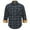 11 Dark Green Black, variant on Mens Flannel Western Pearl Snap Corduroy Lined Plaid Work Long Sleeve Shirts 19 Gray Black Small