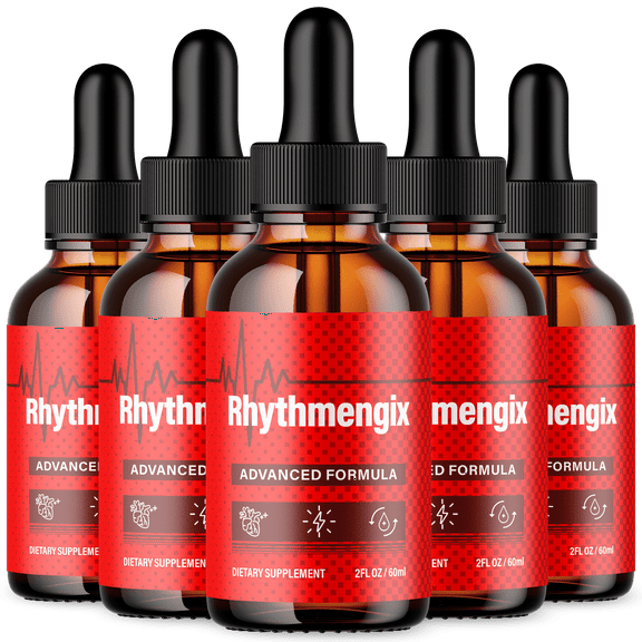 Rhythmengix Advanced Formula Drops Natural Support Supplement 150 Servings