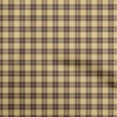 thumbnail image 1 of oneOone Cotton Poplin Yellow Fabric Check Sewing Material Print Fabric By The Yard 56 Inch Wide, 1 of 4