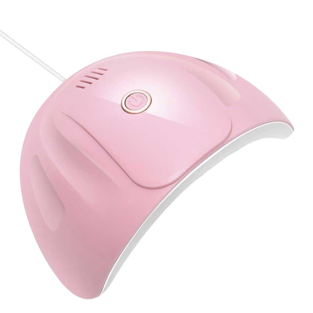 Minnieouse Lámpara LED para secador de uñas, lámparas inteligentes para uñas, cuentas de Gel polaco, equipo de sincronización de carga USB, Arte de uñas MINI-803Rosa Minnieouse CE015571-05B
