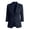 Navy, variant on Achuyrbd Women's Dressy 3/4 Sleeve Blazer, Notch Lapel One Button Open Front Blazers, Casual Work Lightweight Suit Jacket, S-2XL