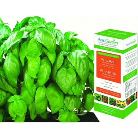 AeroGarden Pesto Basil Seed Pod Kit, 7 pod