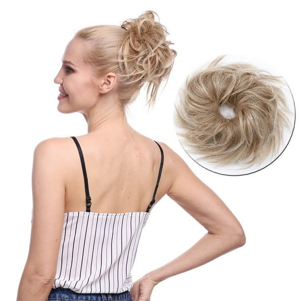 S Noilite New Messy Hair Bun Piece Ponytail Hair Extensions Updo Chignon Walmart Com