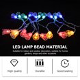 thumbnail image 2 of Guirnalda de luces decorativas de 3 m y 20 LED para interior y exterior de jardín., 2 of 6