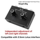 thumbnail image 2 of Conmutador de Audio Estéreo de 3,5 mm, Divisor, Conmutador de Audio Estéreo Bidireccional con Control de Volumen, 2 of 5