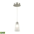 thumbnail image 2 of Elk Home 5-Inch Wide Coppa Mini Pendant, Transitional, Satin Nickel, 2 of 2