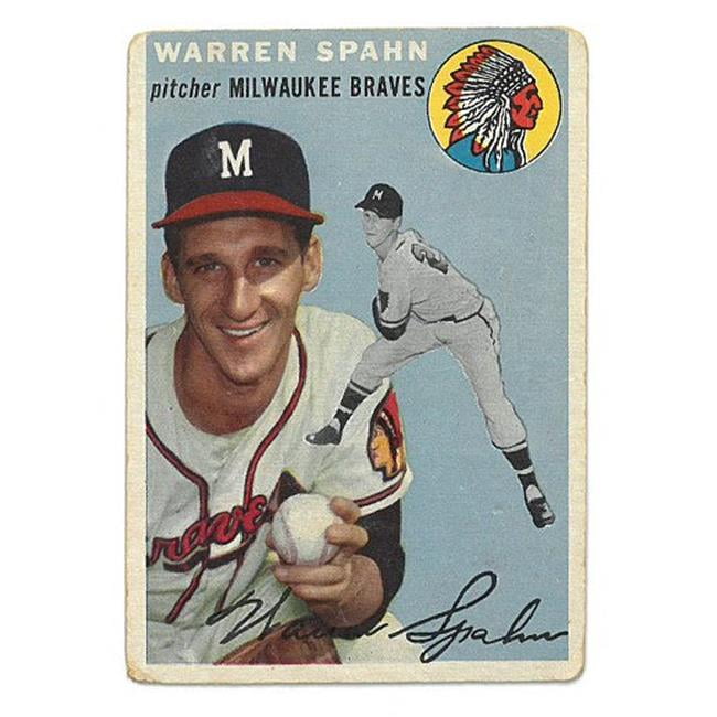 Milwaukee Braves Signed Trading Cards, Collectible Braves Trading Cards