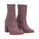 thumbnail image 1 of Platonia | Bota Puntal De Tacón Estilizada Italia Cabra Piel Sintético Morado Para Mujer, 1 of 5