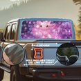 thumbnail image 3 of POLERO Pink Axolotl Floral Galaxy Perforated Car Window Stickers, Easy Installation Vinyl, Keep In-Car Air Cool Full Windows Coverage Trucks Rear Window Decal Sun Protection, 3 of 6